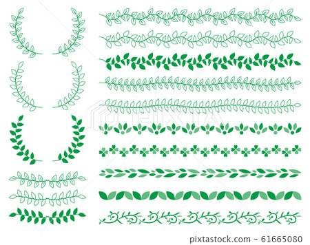 Decorative border frame plant Decorative border frame plant 61665080