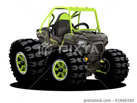 Vector Cartoon Buggy - Stock Illustration [61666380] - PIXTA