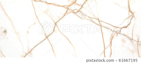 White Marble Background With Gold Wavy Lines Stock Illustration 61667195 Pixta