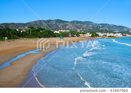 Romana beach in Alcossebre, Spain 61667968