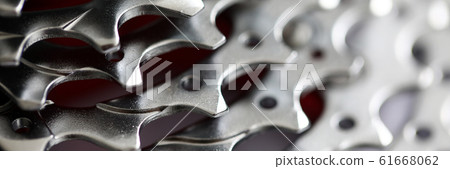 Rear bike cassette 61668062