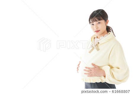 便衣的年輕孕婦 便衣的年輕孕婦 61668807