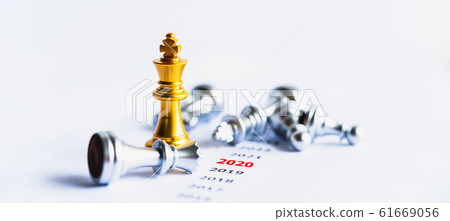 Year red 2020 and queen chess figure of leadership. Year red 2020 and queen chess figure of leadership. 61669056