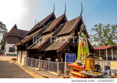 Ancient wooden Vihara Chamma Dhevi Ancient wooden Vihara Chamma Dhevi 61669803