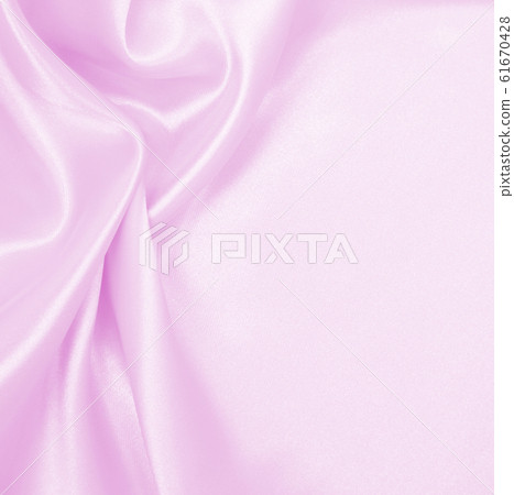 Smooth elegant pink silk or satin texture as 61670428