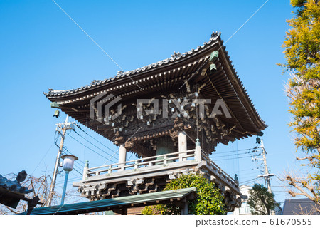 Shibamata Teishakuten The Great Bell Tower at Katsushika-ku, Tokyo As of January 2020 61670555