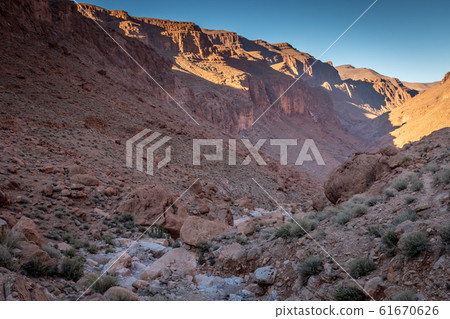Todra Gorge in the Atlas mountains, Morocco 61670626