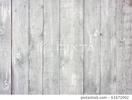 Gray wooden background with old painted boards 61672002
