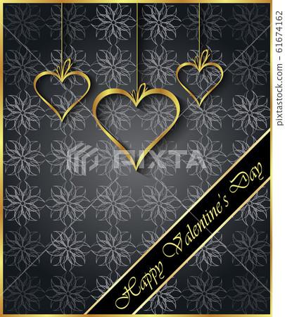 Valentine day background. 61674162