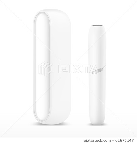 White realistic heets or electronic cigarette 61675147