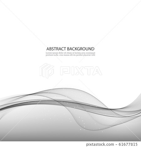 Abstract white background or pattern with smooth lines. 61677815