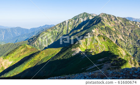 Goryudake mountain climbing in autumn (Mt. 61680674