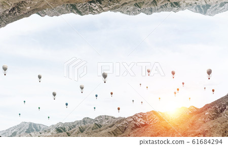 Breathtaking landscape view. Breathtaking landscape view. 61684294