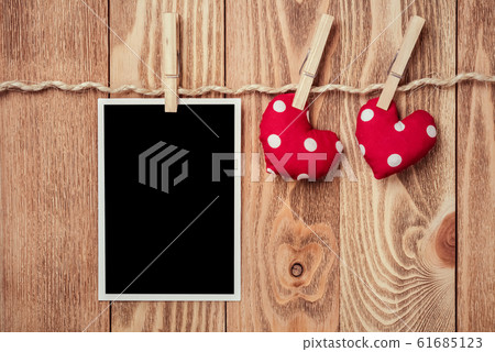 Black blank phote frame 61685123