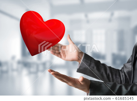 Business customer care and support concept. Business customer care and support concept. 61685145