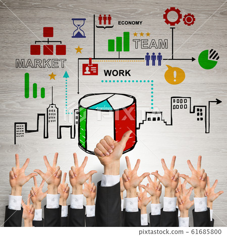 Business and teamwork concept Business and teamwork concept 61685800