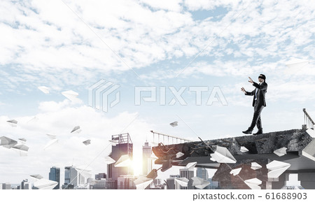 Concept of hidden risks and dangers. Concept of hidden risks and dangers. 61688903