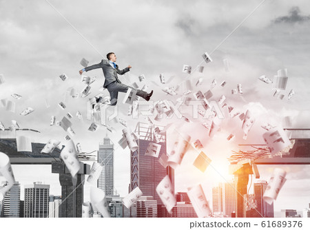 Problem and difficulties overcoming concept. Problem and difficulties overcoming concept. 61689376
