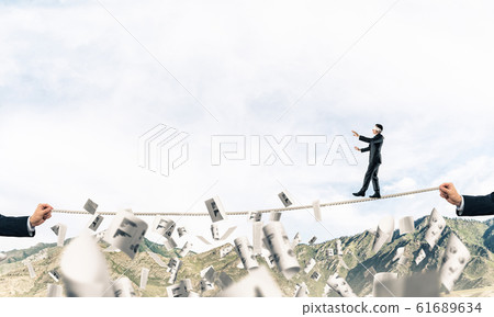 Hidden risks,dangers and business support concepts Hidden risks,dangers and business support concepts 61689634