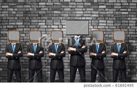 Modern technologies against old one. 61691495