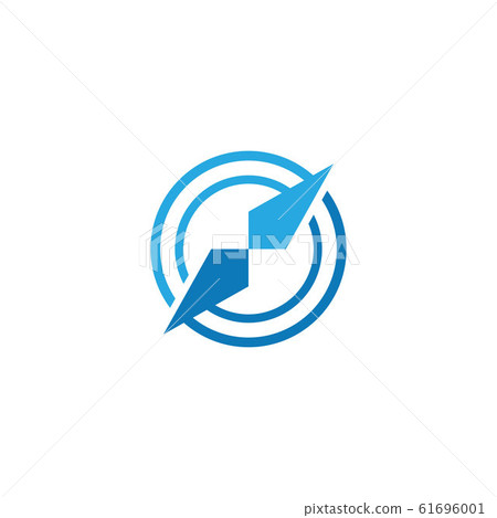 Compass Logo Template vector icon illustration Compass Logo Template vector icon illustration 61696001