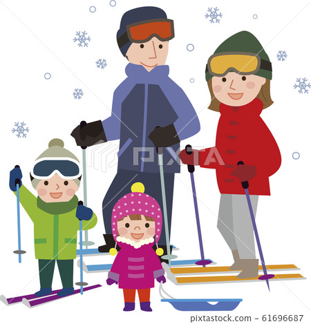 Ski family 61696687