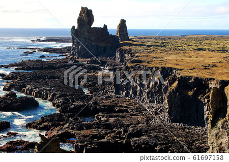 冰島 懸崖 Iceland Londrangar 61697158