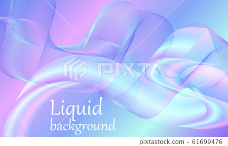 Liquid background. Fluid color shape. Vector. Liquid background. Fluid color shape. Vector. 61699476