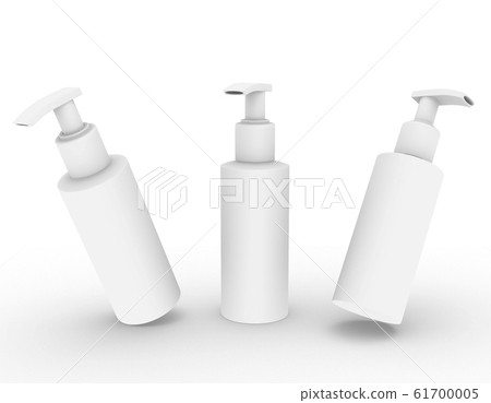 Download Template Empty Plastic Bottle Mockup White Stock Illustration 61700005 Pixta Yellowimages Mockups