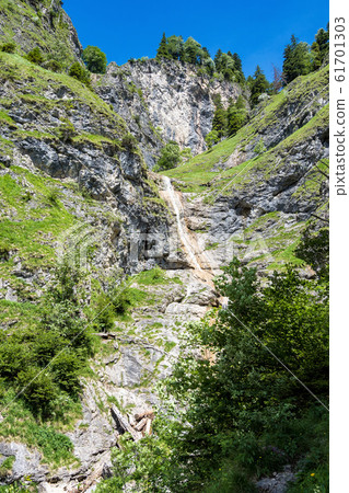 Landscape around Bad Hindelang in Bavaria, Germany 61701303