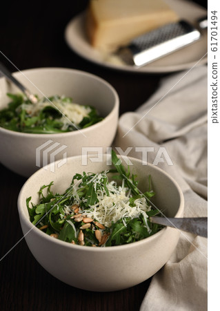 Salad Arugula and Parmesan Salad Arugula and Parmesan 61701494