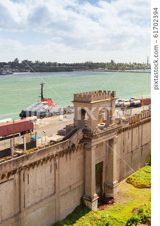 Vertical landscape of Santo Domingo 61702394