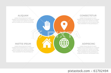 Set of blue and orange, yellow, green elements for infographic presentation slides with charts, graphs, circles. Set of blue and orange, yellow, green elements for infographic presentation slides with charts, graphs, circles. 61702494