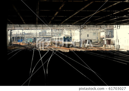 小田急電鐵相模大野站江之島線路口 小田急電鐵相模大野站江之島線路口 61703027