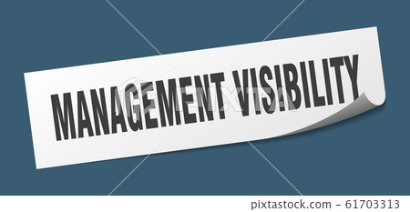 management visibility sticker. management 61703313