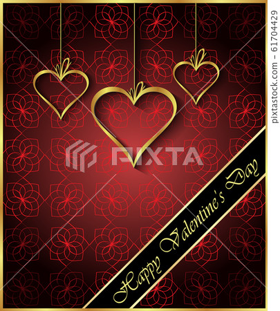 Valentine day background. 61704429