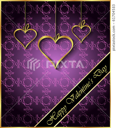 Valentine day background. 61704583