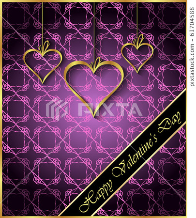 Valentine day background. 61704588