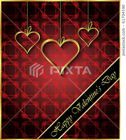 Valentine day background. 61704590
