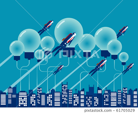 Education and economic growth of city. Concept 61705029