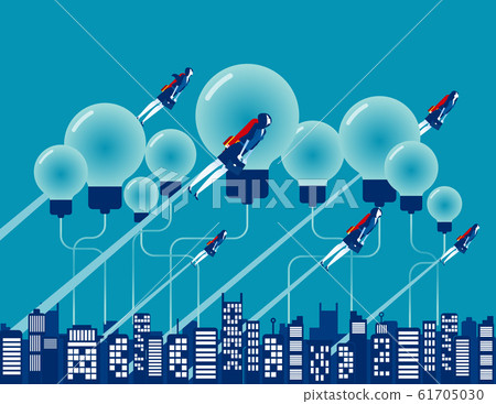 Education and economic growth of city. Concept 61705030