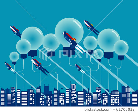 Education and economic growth of city. Concept 61705032