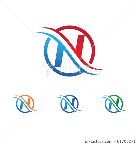 N Letter Logo Template N Letter Logo Template 61705271