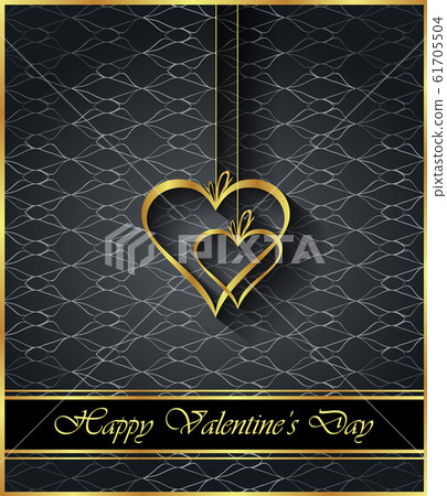 Valentine day background. 61705504