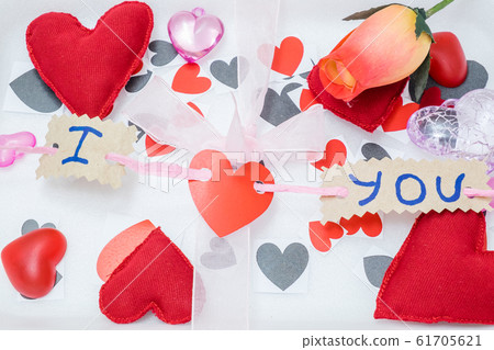 many hearts of different colors and shapes and a many hearts of different colors and shapes and a 61705621