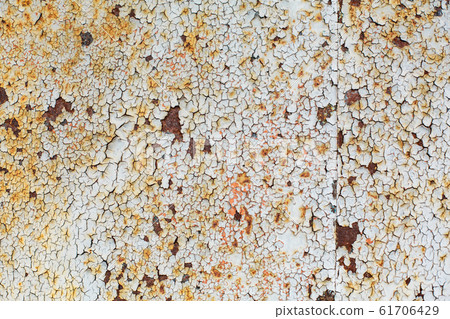 texture of an old rusty sheet of metal painted texture of an old rusty sheet of metal painted 61706429