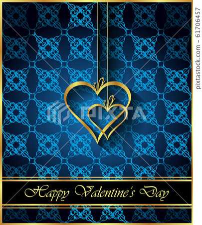 Valentine day background. 61706457