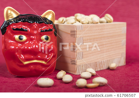 [Setsubun Masu紅色背景惡魔] 61706507