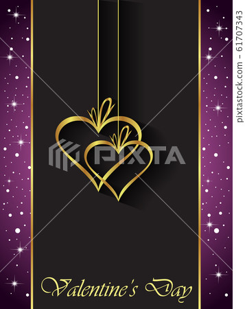 Valentine day background. 61707343