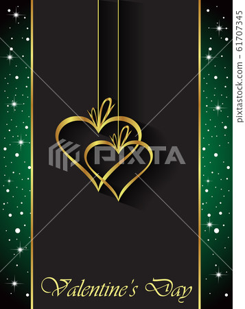 Valentine day background. 61707345